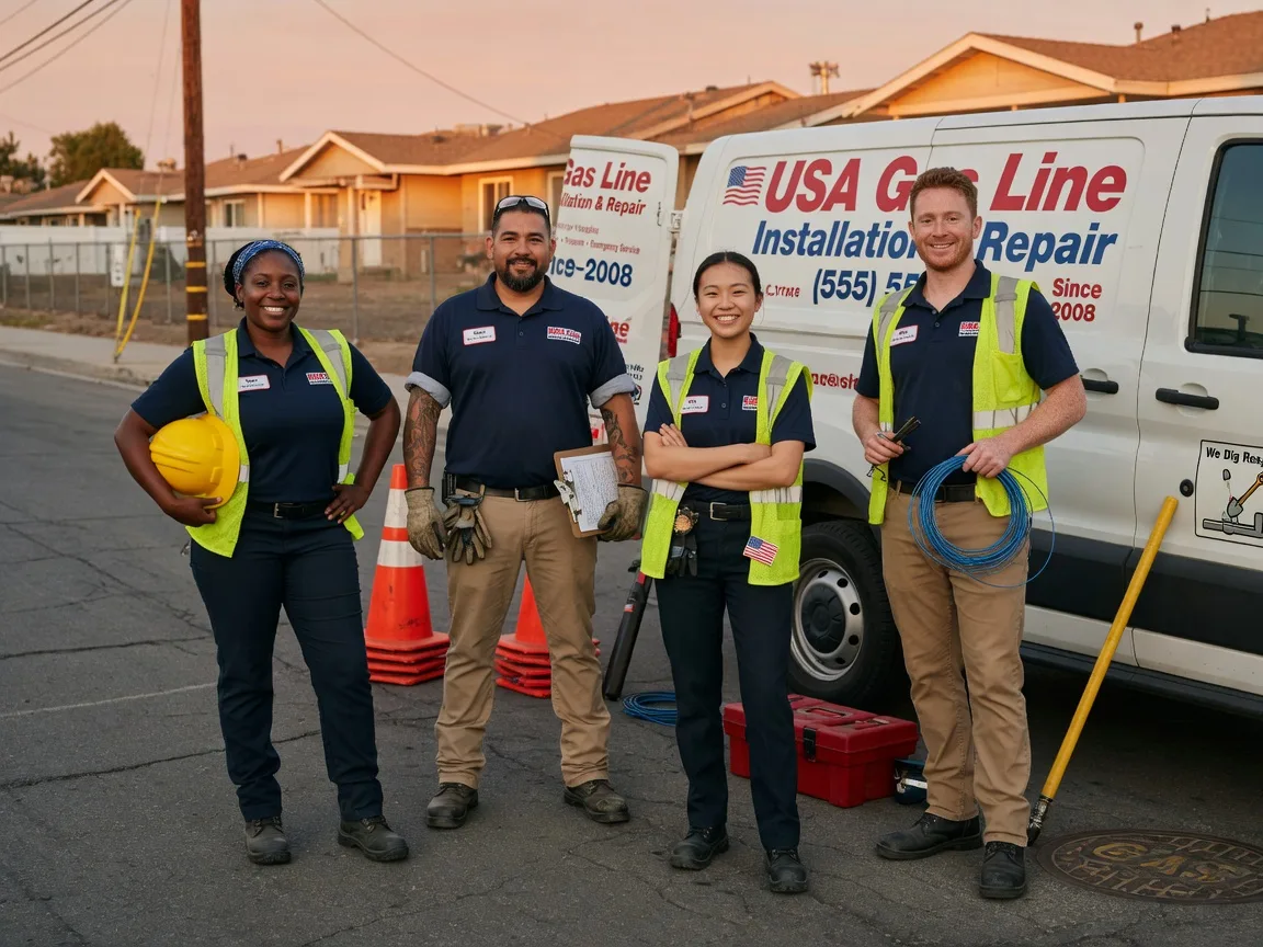 Gas Line Installation company in Coin, IA